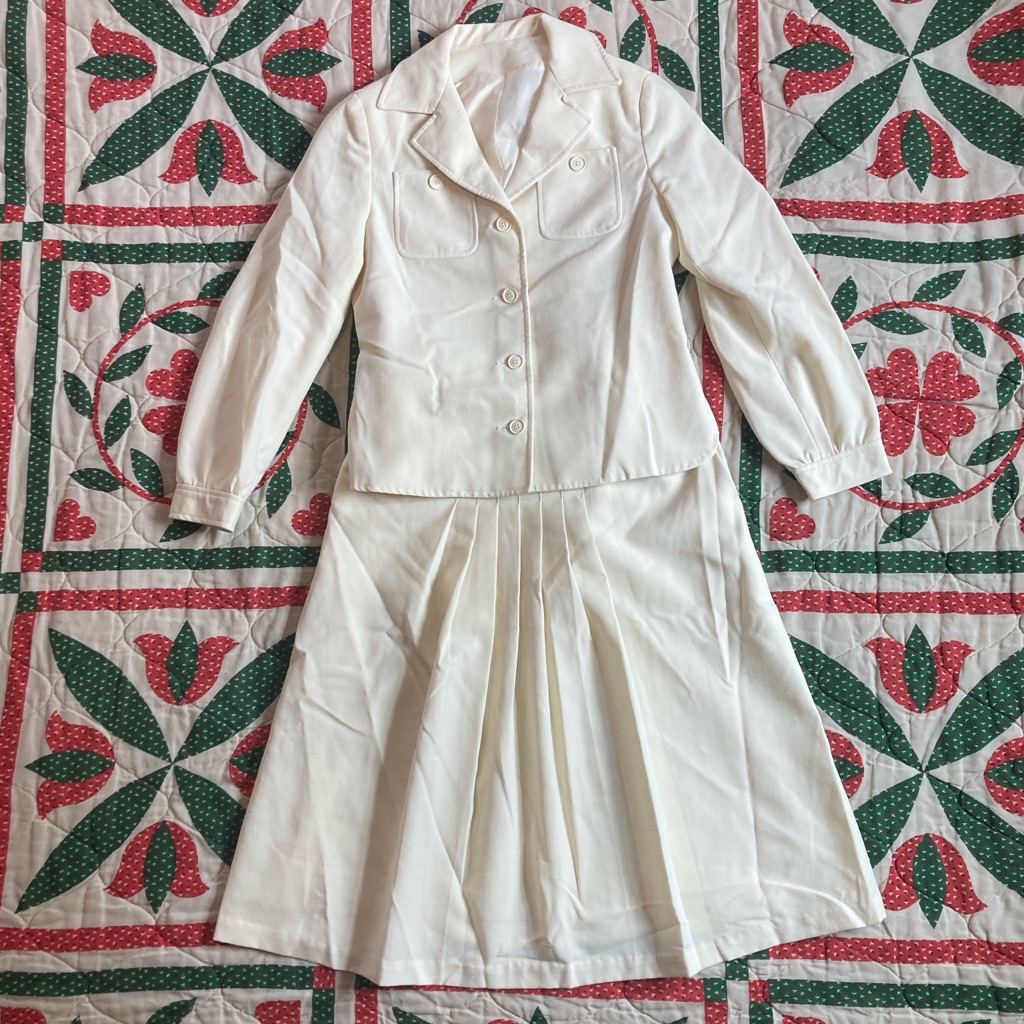 70’s Skirt Suit